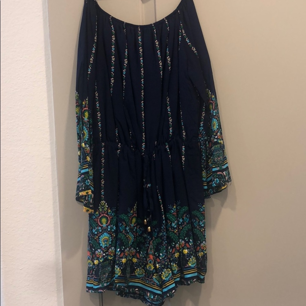 Navy Blue OTS romper